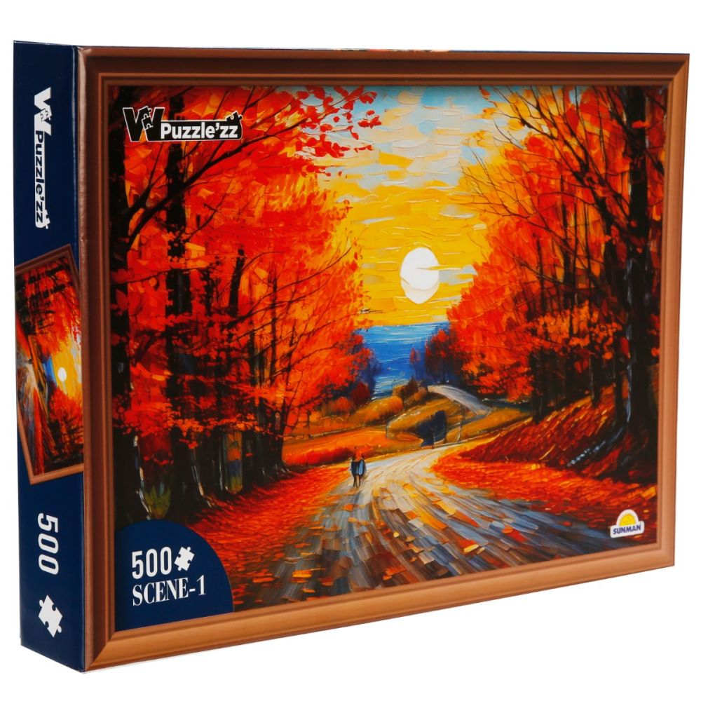 Пъзел Witty Puzzlezz, Есен, 500 части