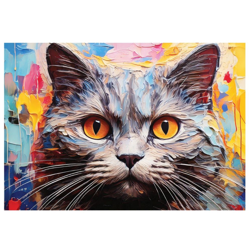 Пъзел Witty Puzzlezz, Котка, 500 части