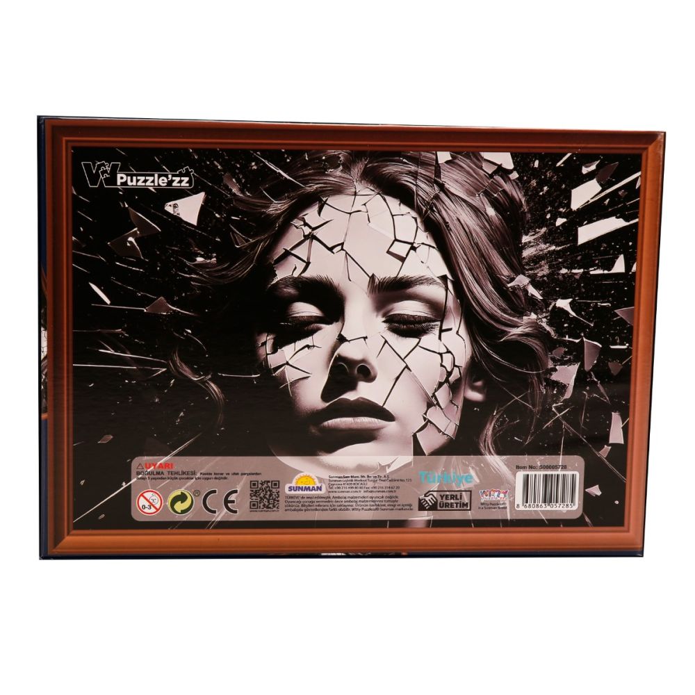 Пъзел Witty Puzzlezz, Портрет на момиче, 500 части