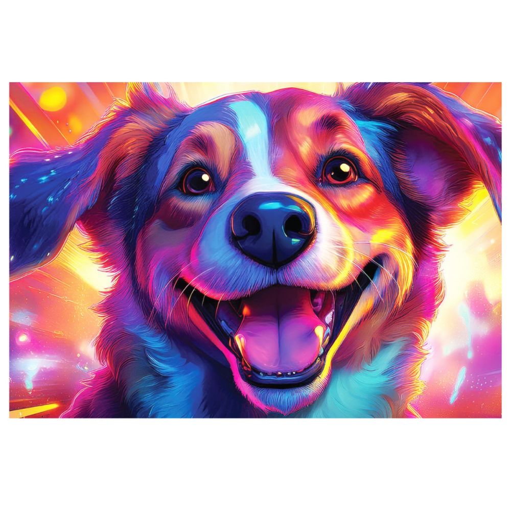 Пъзел Witty Puzzlezz, Куче, 500 части