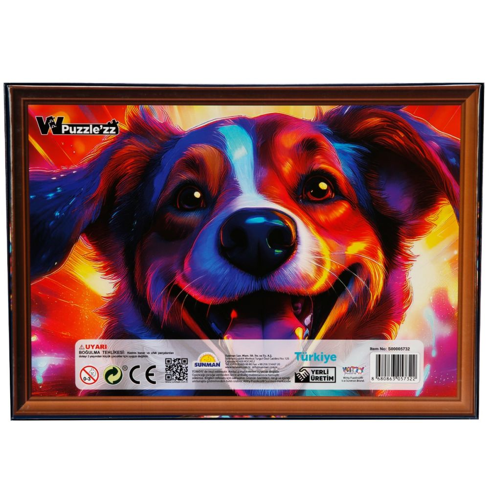 Пъзел Witty Puzzlezz, Куче, 500 части