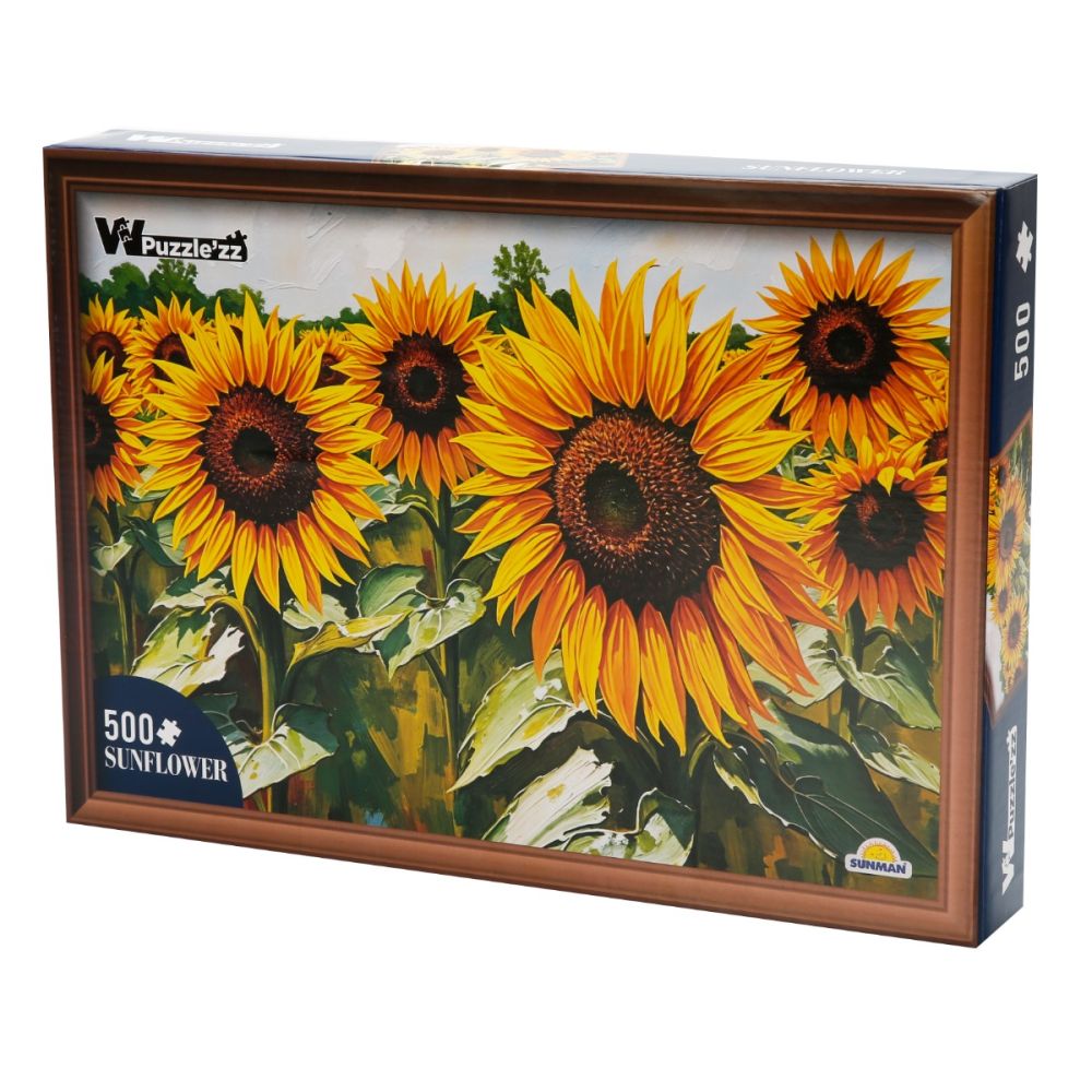 Пъзел Witty Puzzlezz, Слънчоглед, 500 части