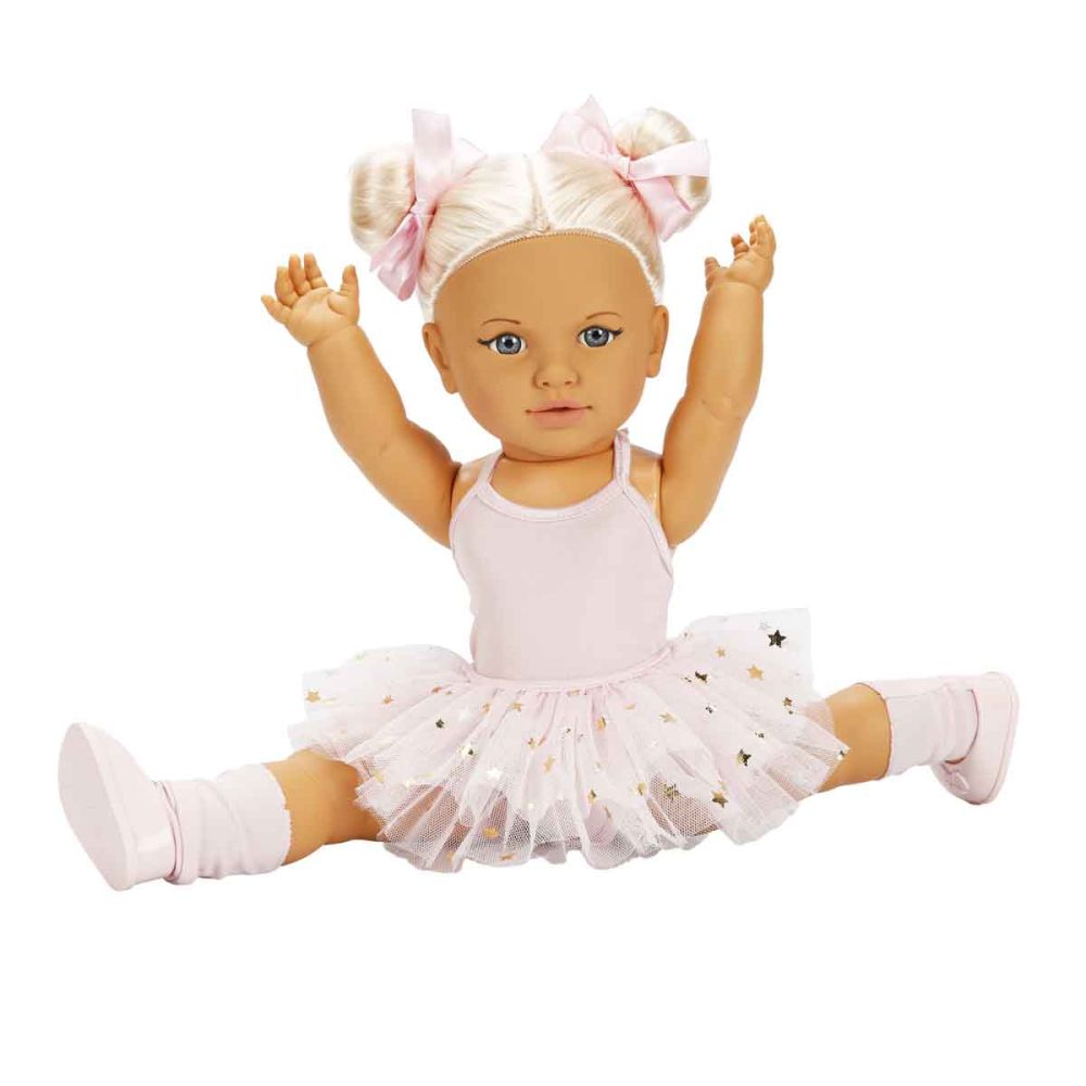Кукла Dollz And More, Тина балерина, Светлорозова, 45 см