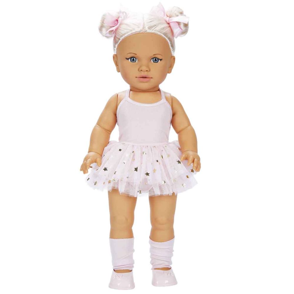 Кукла Dollz And More, Тина балерина, Светлорозова, 45 см