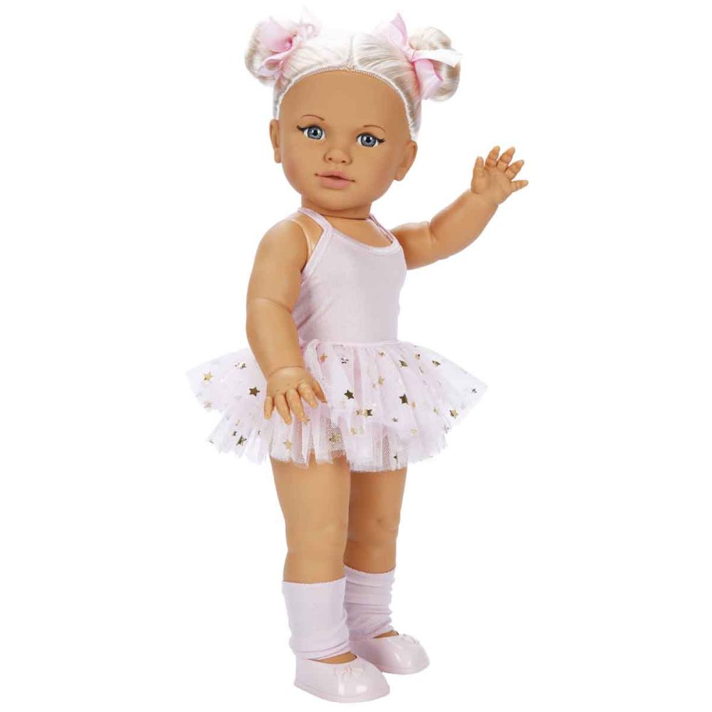 Кукла Dollz And More, Тина балерина, Светлорозова, 45 см