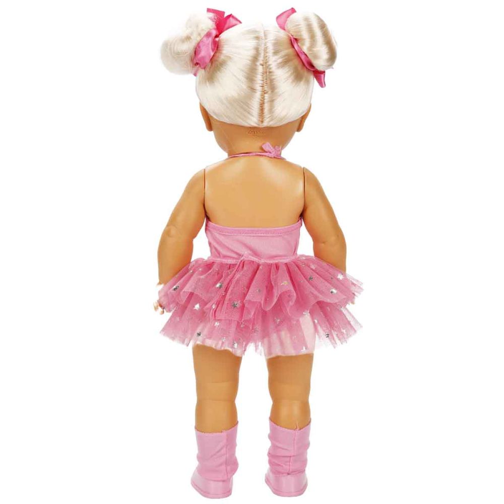 Кукла Dollz And More, Тина Балерина, Тъмнорозова, 45 см