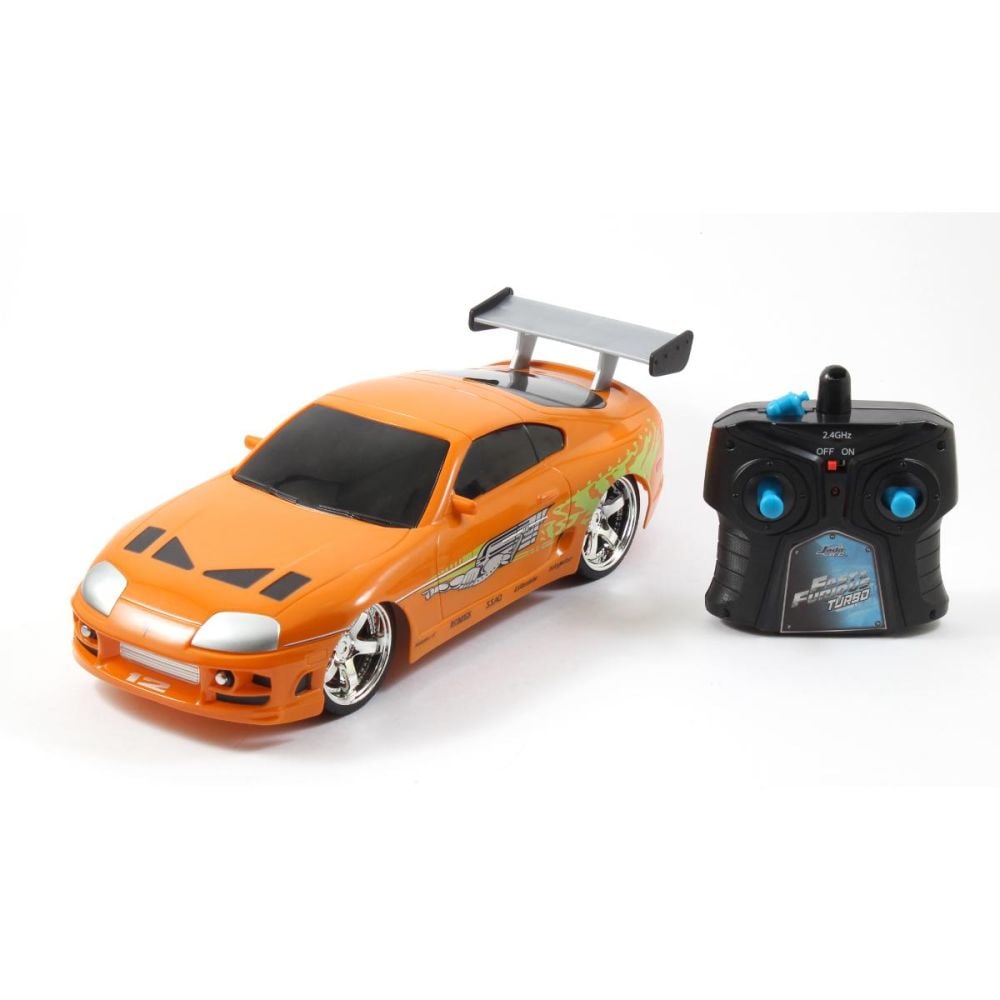 Кола с дистанционно, Jada, Fast And Furious, Brian S Toyota Supra, 1:16