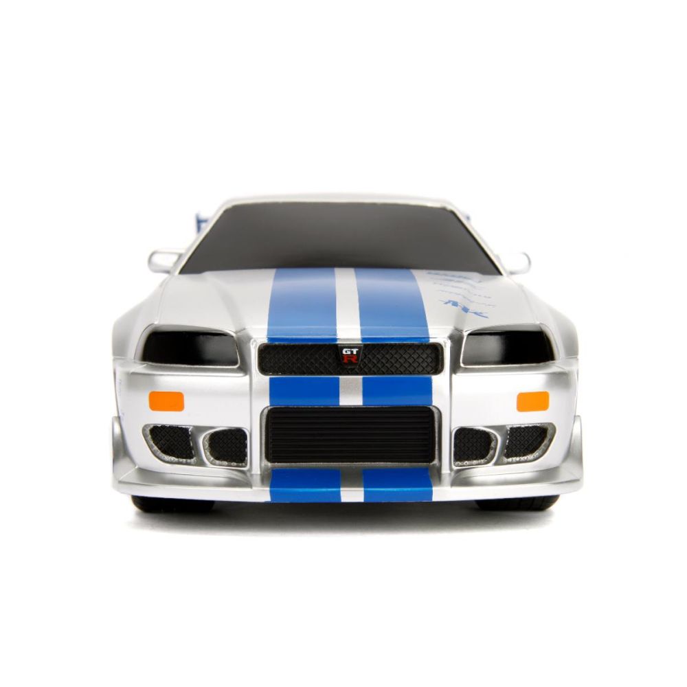 Кола с дистанционно, Jada, Fast And Furious, Nissan Skyline GTR, 1:16