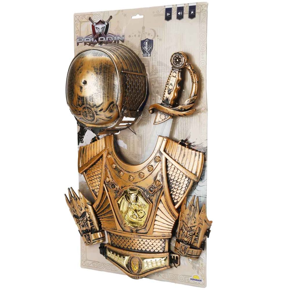 Комплект за рицари със светлини и звуци, Paladin, Броня
