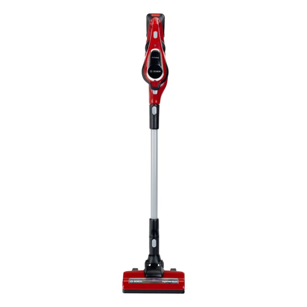 Вертикална играчка прахосмукачка, Bosch, Червена