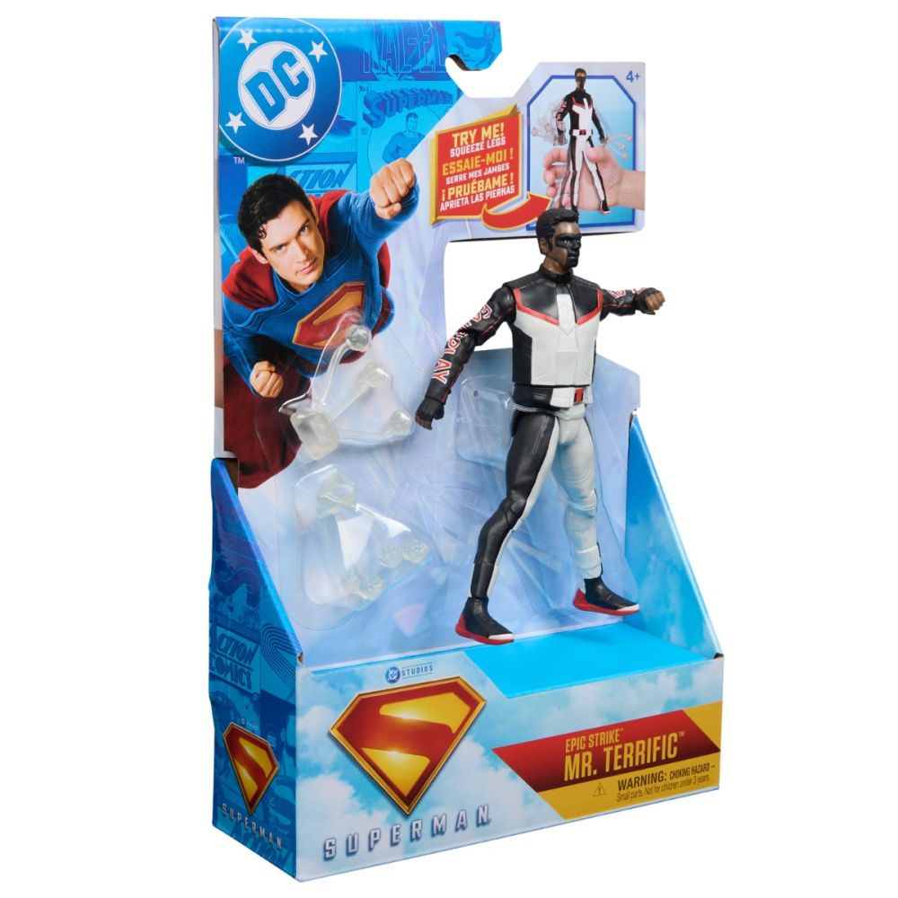 Фигурка, Dc Universe, Epic Strike, Mr. Terrific, 15 см, 20152206