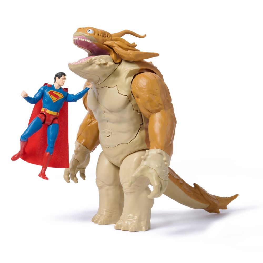 Боен комплект с фигурки, Dc Universe, Супермен и Кайджу, 15 см, 6073195