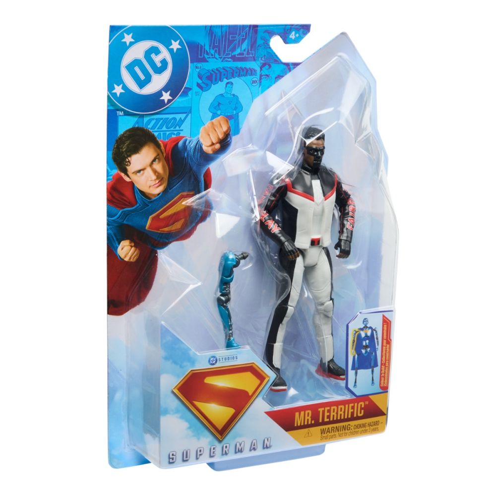 Фигурка, Dc Universe, Superman Power Up, Mr. Terrific, 15 см, 20152414