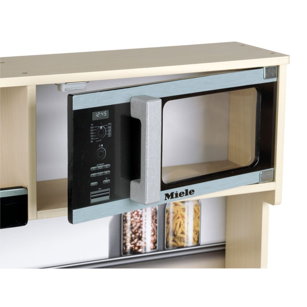Комплект дървенa детска кухня със светлини, звуци и аксесоари, Miele, Midi 2