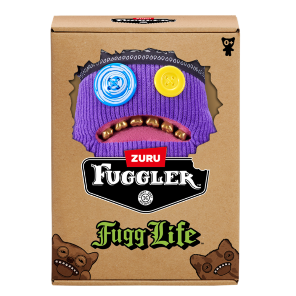 Плюшена играчка, Fuggler, Fugg Life, Sasquoosh, S1, 22 см