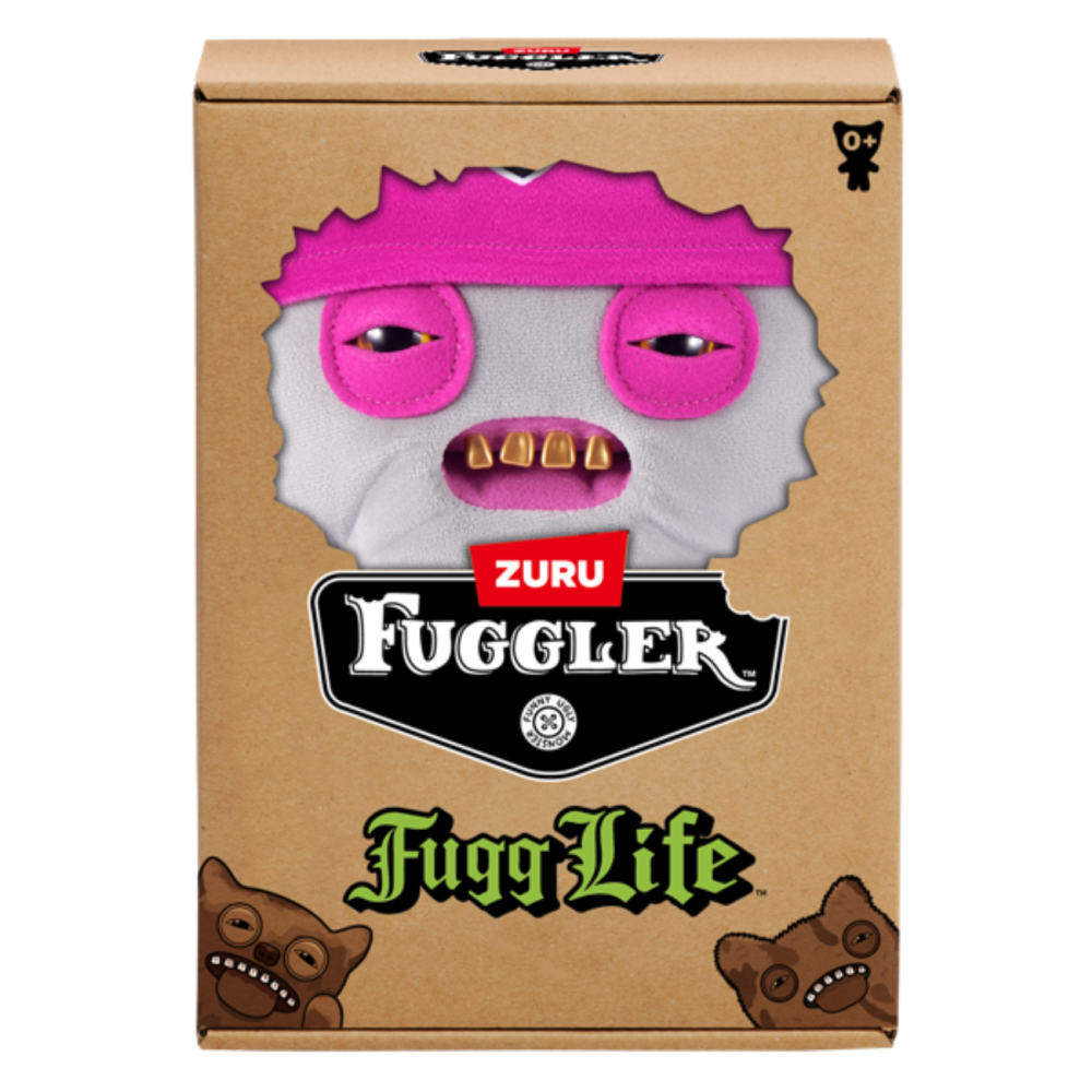 Плюшена играчка, Fuggler, Fugg Life, Squidge, Grey, S1, 22 см