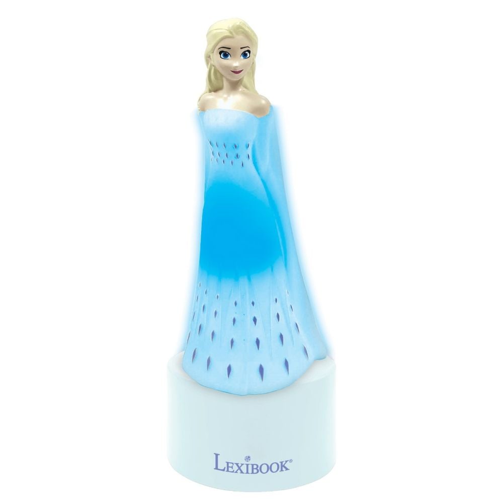 Нощна лампа с високоговорител, Lexibook, Disney Frozen