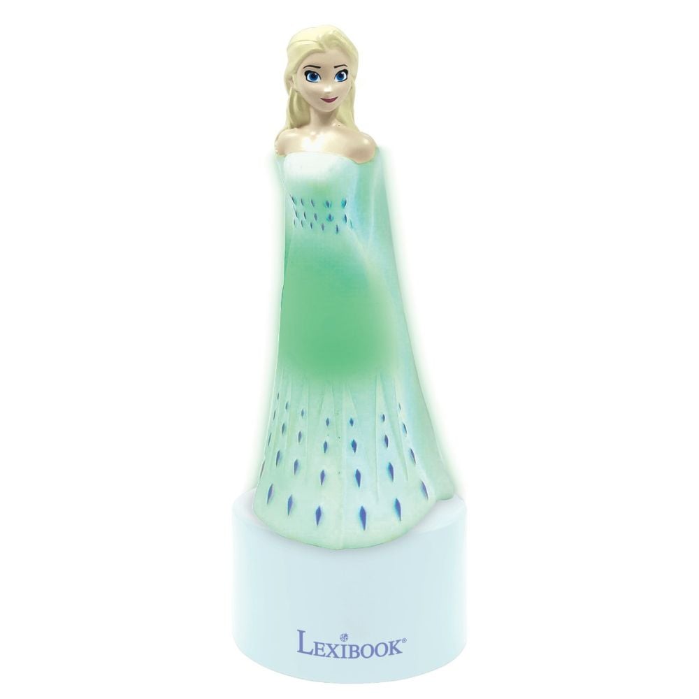 Нощна лампа с високоговорител, Lexibook, Disney Frozen