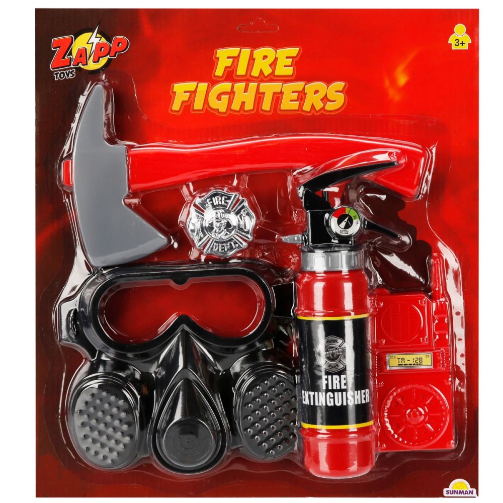 Комплект пожарникарско оборудване, Zapp Toys, Fire Fighters