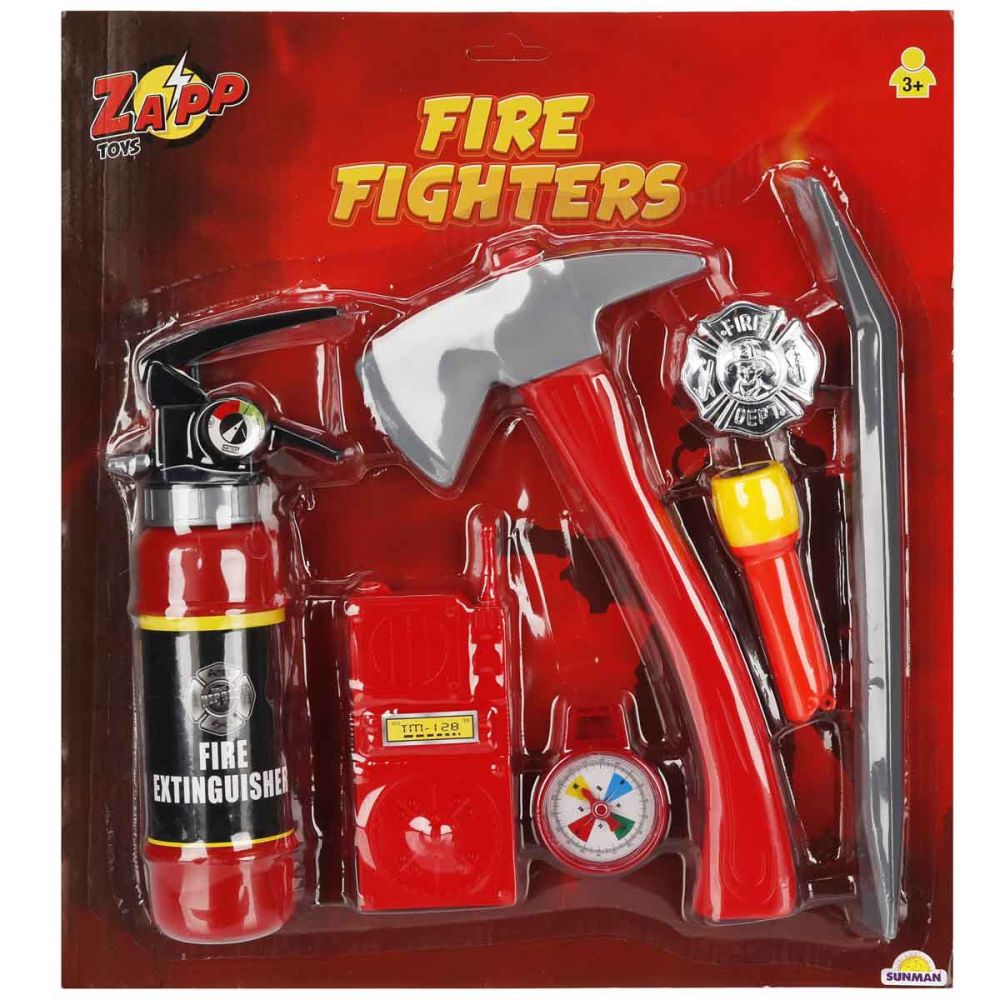 Комплект пожарникарско оборудване, Zapp Toys, Fire Fighters