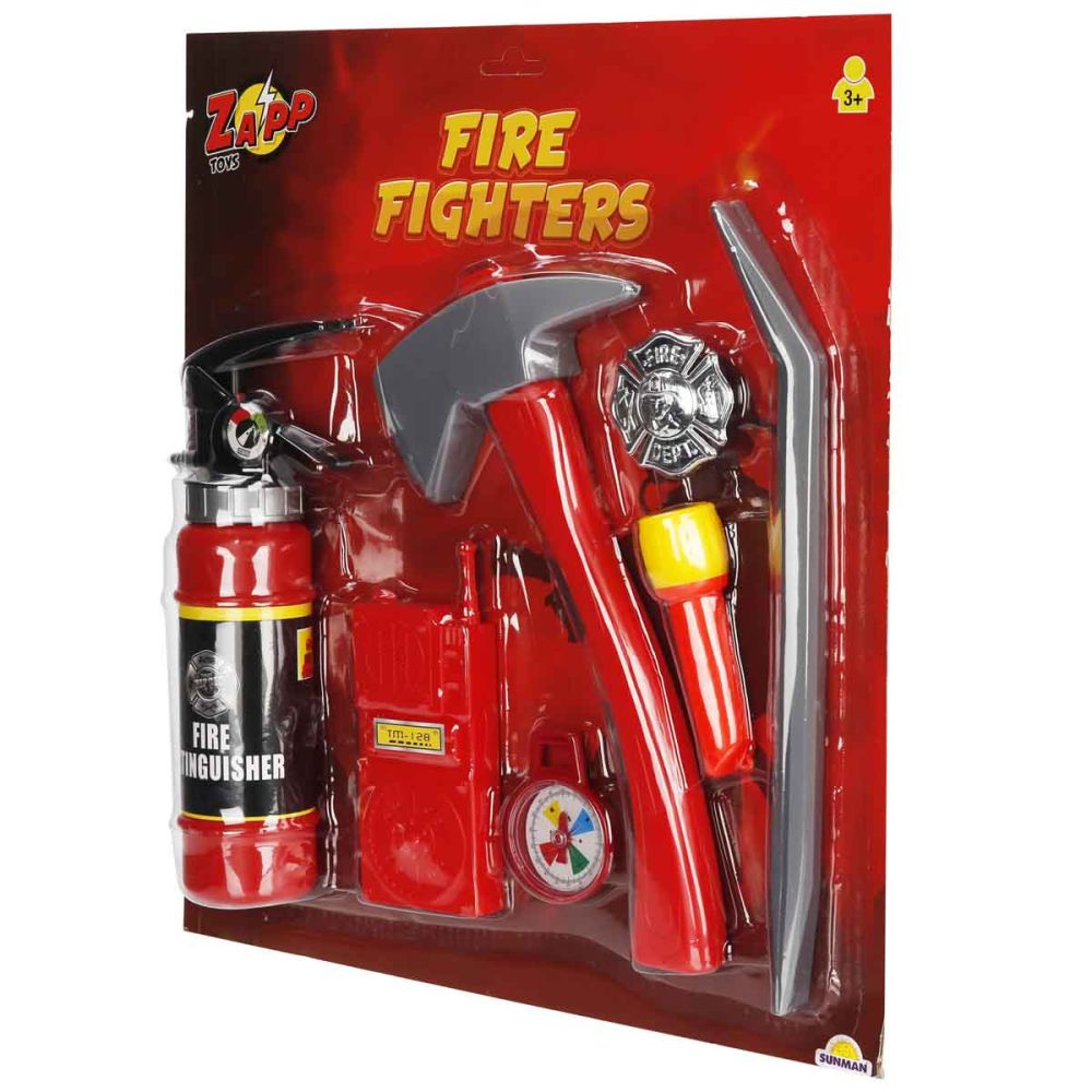 Комплект пожарникарско оборудване, Zapp Toys, Fire Fighters