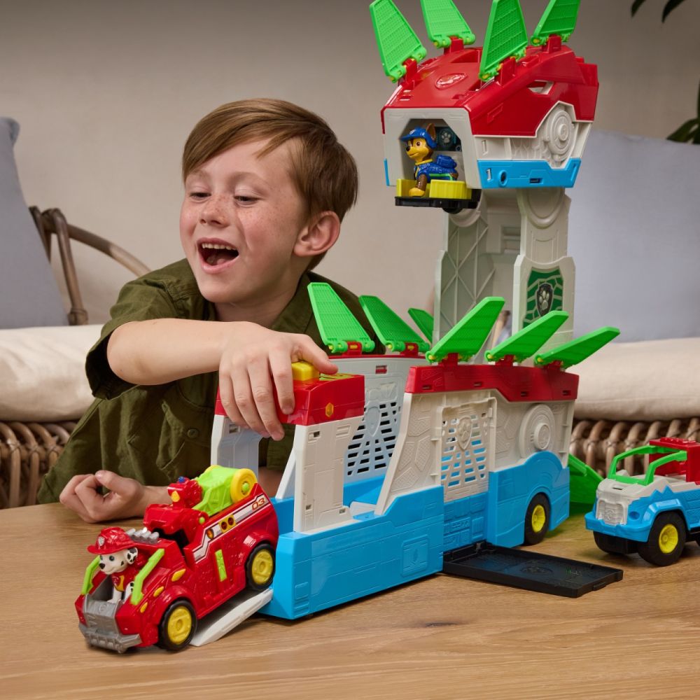 Комплект за игра, Paw Patrol, Dino Mobile Headquarters, 6076044