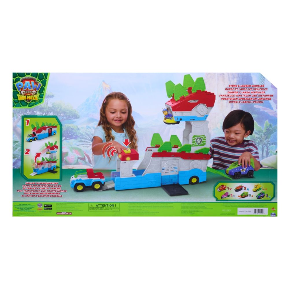 Комплект за игра, Paw Patrol, Dino Mobile Headquarters, 6076044