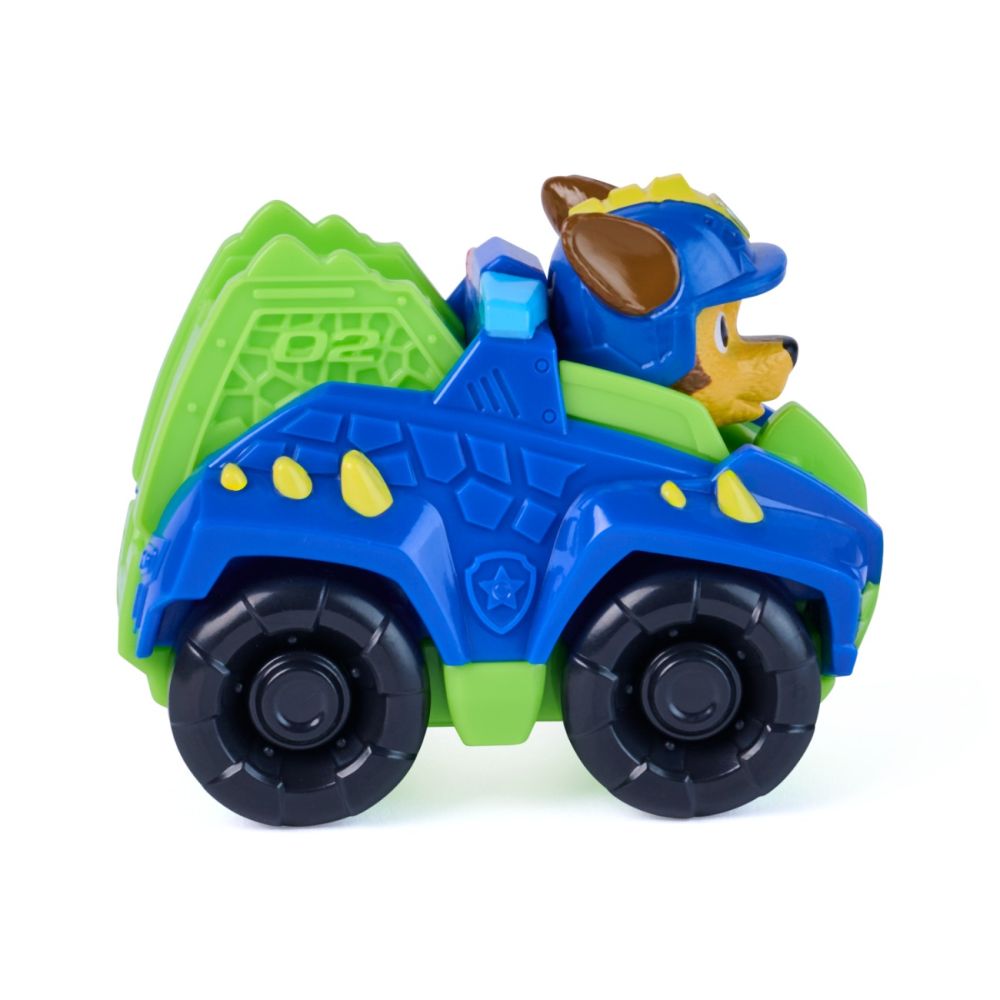 Мини превозно средство с фигурка, Paw Patrol the Dino Movie, Pup Squad Racers, Chase, 20157134