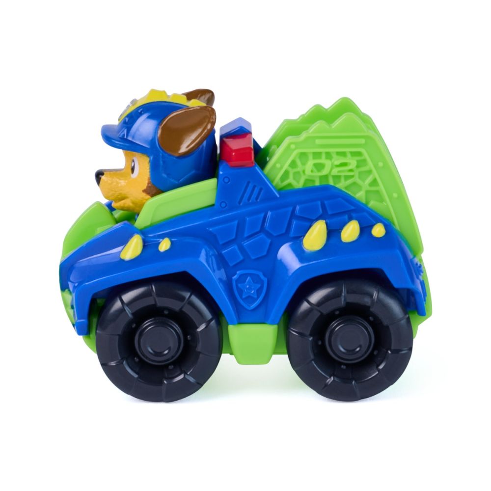 Мини превозно средство с фигурка, Paw Patrol the Dino Movie, Pup Squad Racers, Chase, 20157134