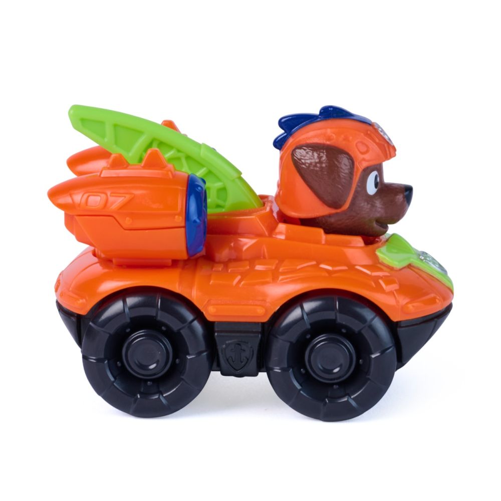 Мини превозно средство с фигурка, Paw Patrol the Dino Movie, Pup Squad Racers, Zuma, 20157136