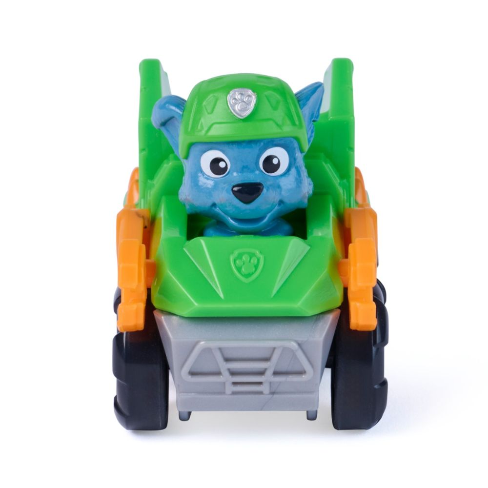 Мини превозно средство с фигурка, Paw Patrol the Dino Movie, Pup Squad Racers, Rocky, 20157137