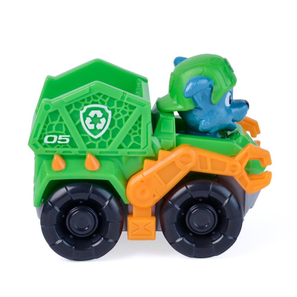 Мини превозно средство с фигурка, Paw Patrol the Dino Movie, Pup Squad Racers, Rocky, 20157137