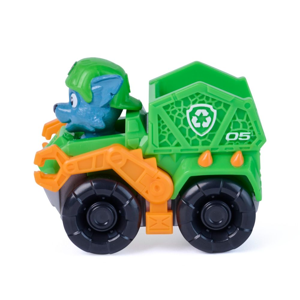 Мини превозно средство с фигурка, Paw Patrol the Dino Movie, Pup Squad Racers, Rocky, 20157137
