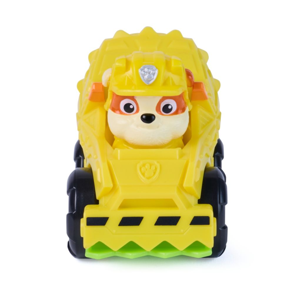 Мини превозно средство с фигурка, Paw Patrol the Dino Movie, Pup Squad Racers, Rubble, 20157138
