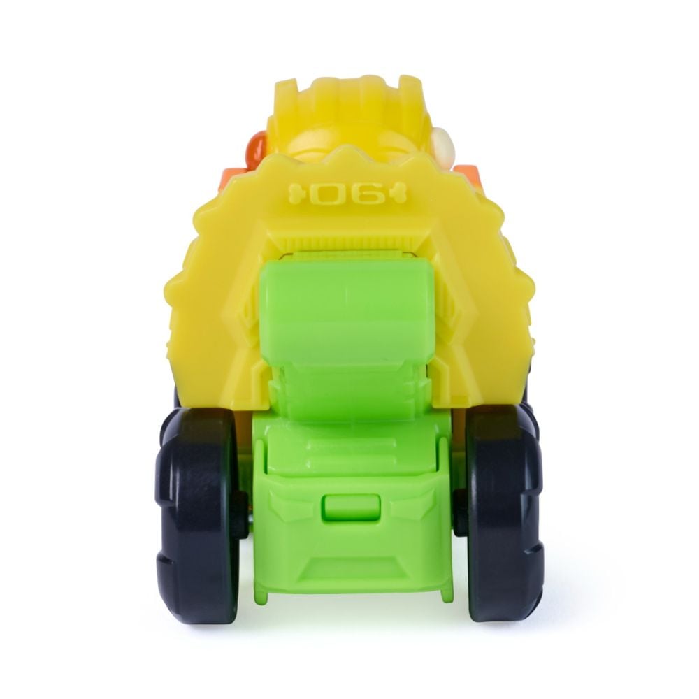 Мини превозно средство с фигурка, Paw Patrol the Dino Movie, Pup Squad Racers, Rubble, 20157138