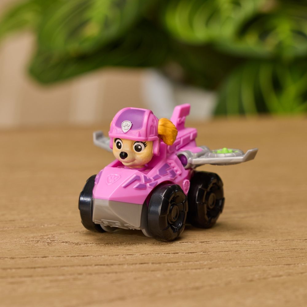 Мини превозно средство с фигурка, Paw Patrol the Dino Movie, Pup Squad Racers, Skye, 20157139