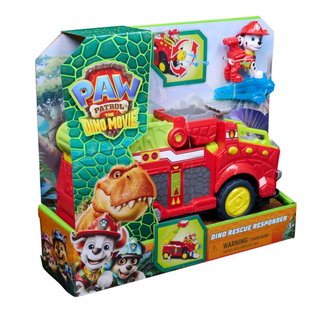 Комплект за игра с фигурка, Paw Patrol, Dino Rescue Responder, Marshall, 6076167