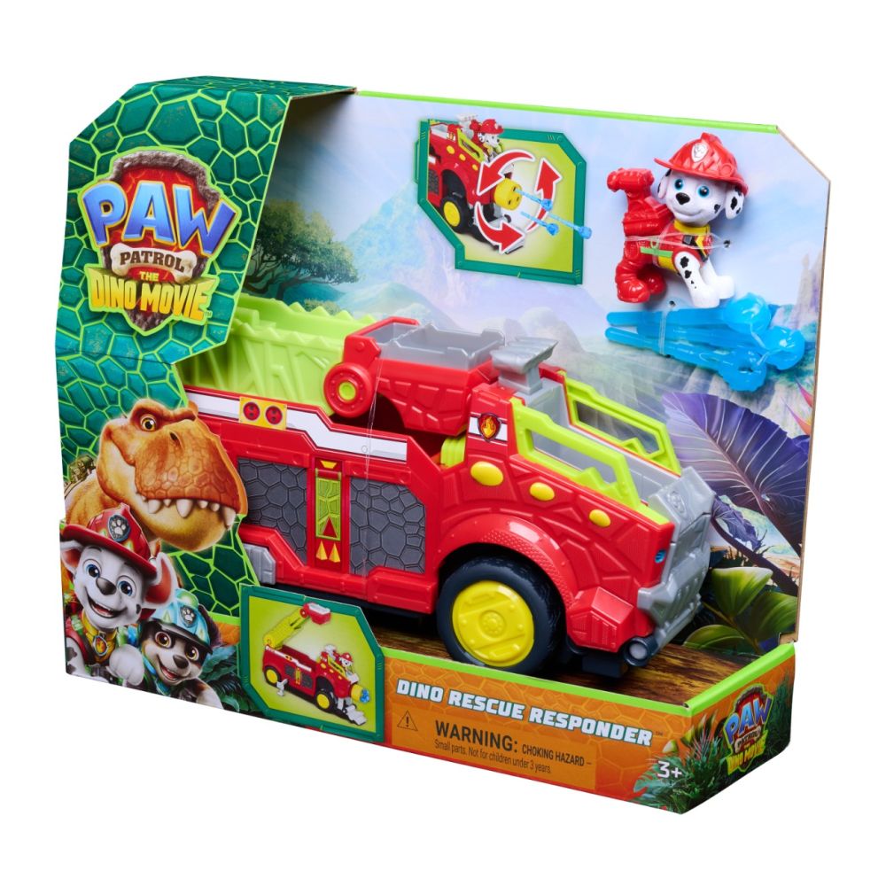 Комплект за игра с фигурка, Paw Patrol, Dino Rescue Responder, Marshall, 6076167