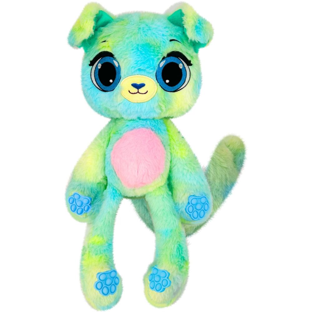 Ароматизирана плюшена играчка, Bubble Pops, S1, Blueberry Bounce Puppy, 34 см