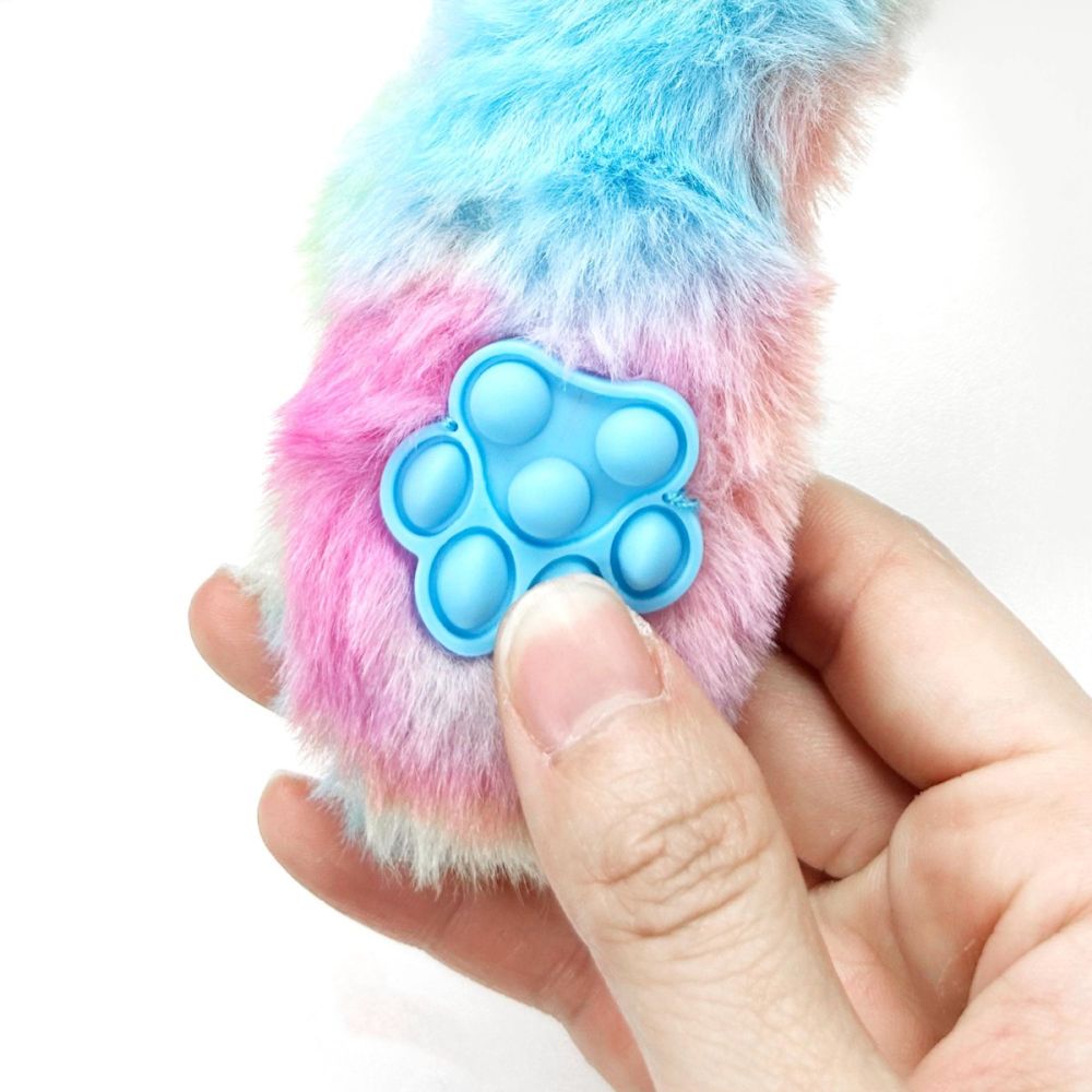 Ароматизирана плюшена играчка, Bubble Pops, S1, Raspberry Burst Unicorn, 34 см