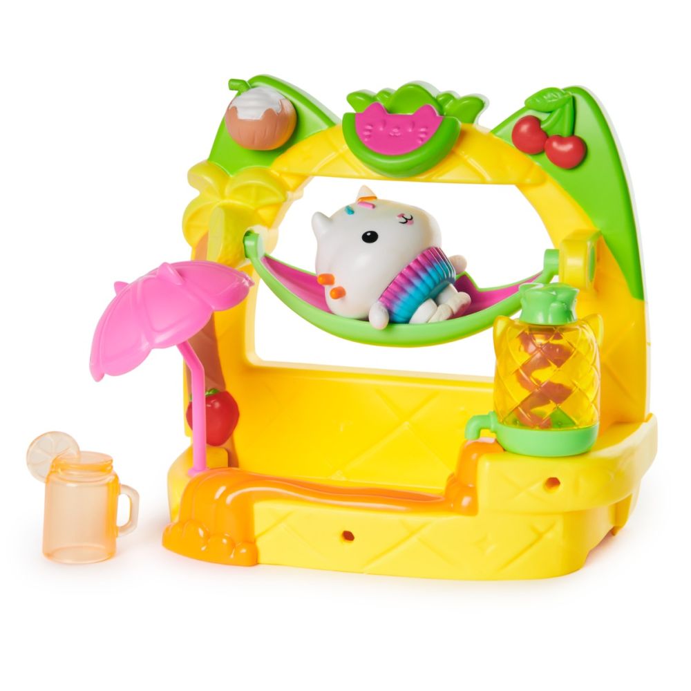 Комплект за игра с фигурка, Gabbys Dollhouse, Cakeys Fruit Smoothie Party Balcony, 20146520