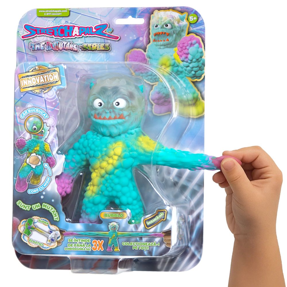 Гъвкава фигурка, Stretchapalz, The Mutans, Bubblo