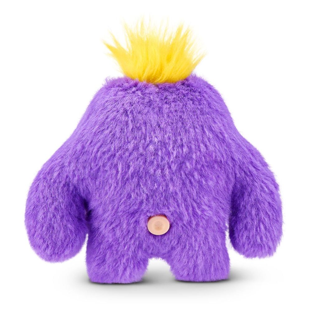 Плюшена играчка, Fuggler, Baby Fuggs, Mr Needles, Лилава, S4, 9 см