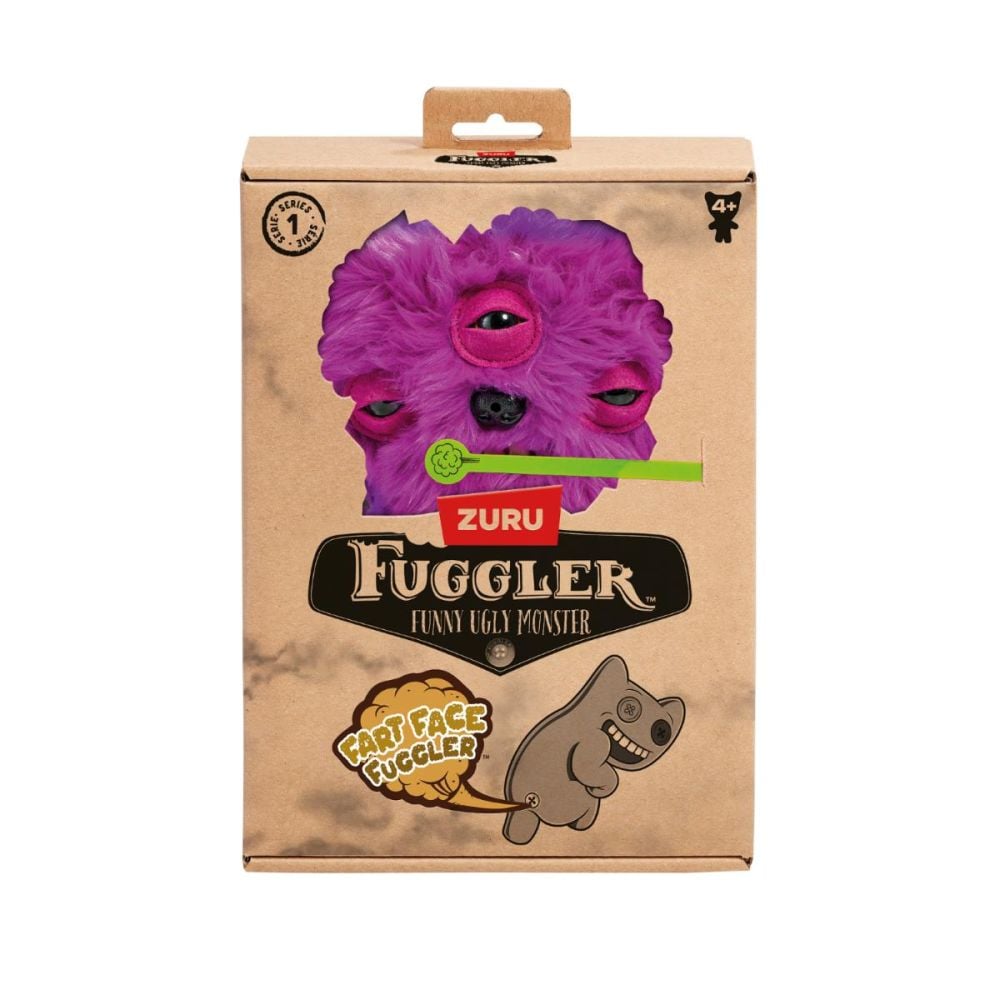 Плюшена играчка, Fuggler, Fart Face, Alien Long Pile, S1, 22 см