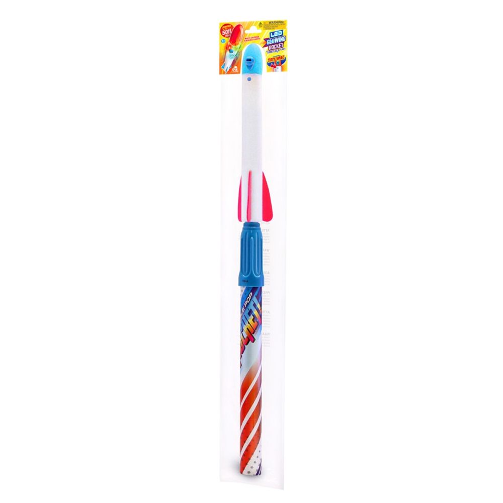 Ракета с LED светлини, Lanard Toys, Glowing Rocket