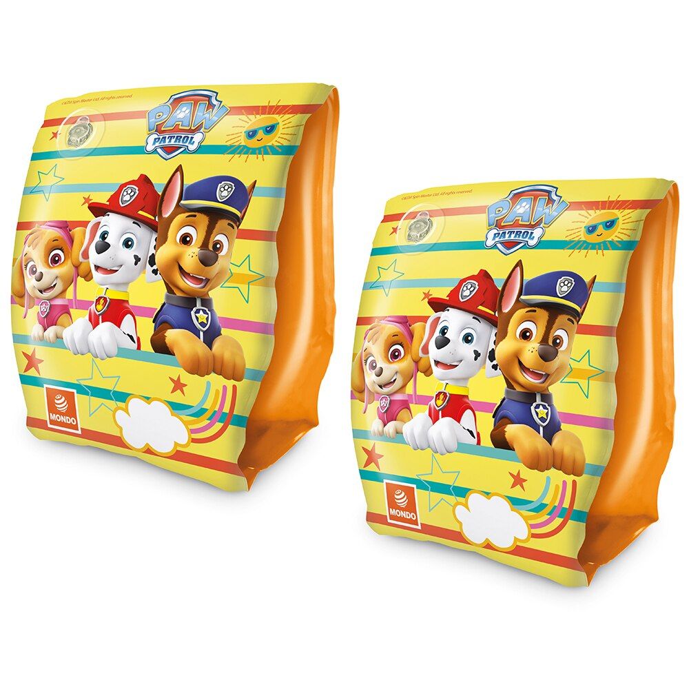 Комплект детски плувки за ръце, Mondo, Paw Patrol, 15 x 23 см