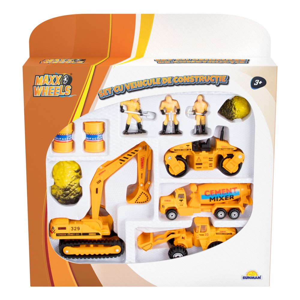 Комплект строителни машини, Maxx Wheels, Багер