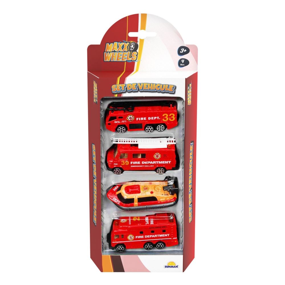Комплект превозни средства, Maxx Wheels, Пожарна
