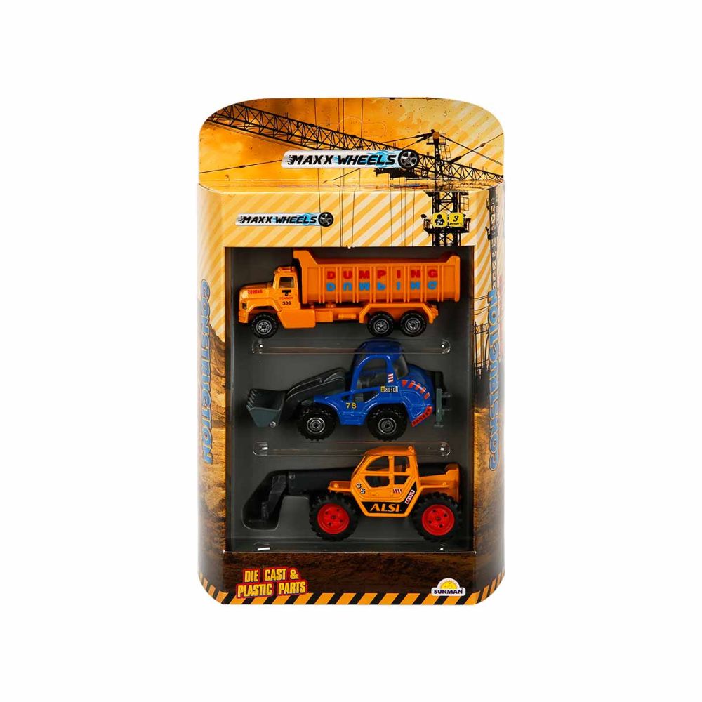 Комплект строителни машини, Maxx Wheels