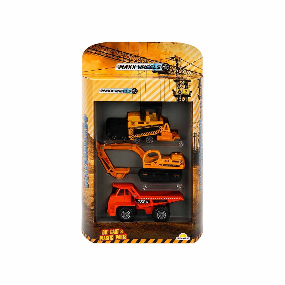 Комплект строителни машини, Maxx Wheels
